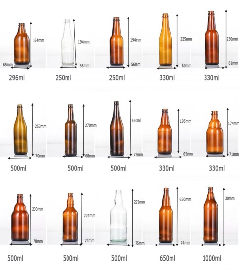 beer bottle sizes