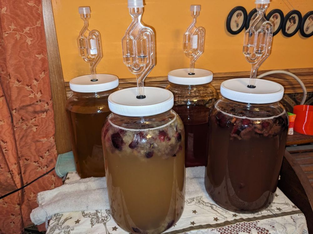 Glass Fermentation Jar